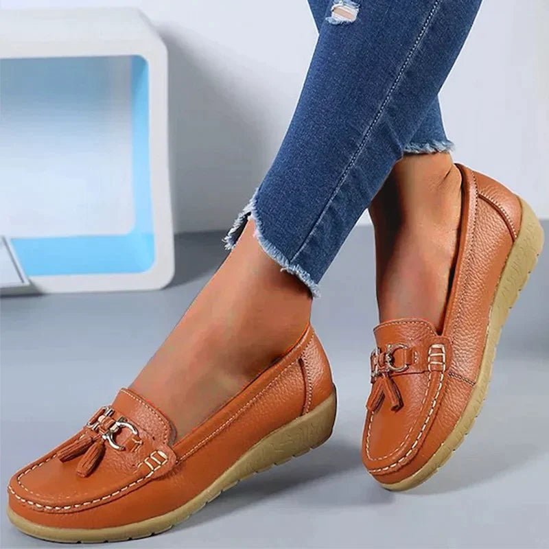 VelaEase™ Moccasins — Slip Into All-Day Relief and Confident Comfort