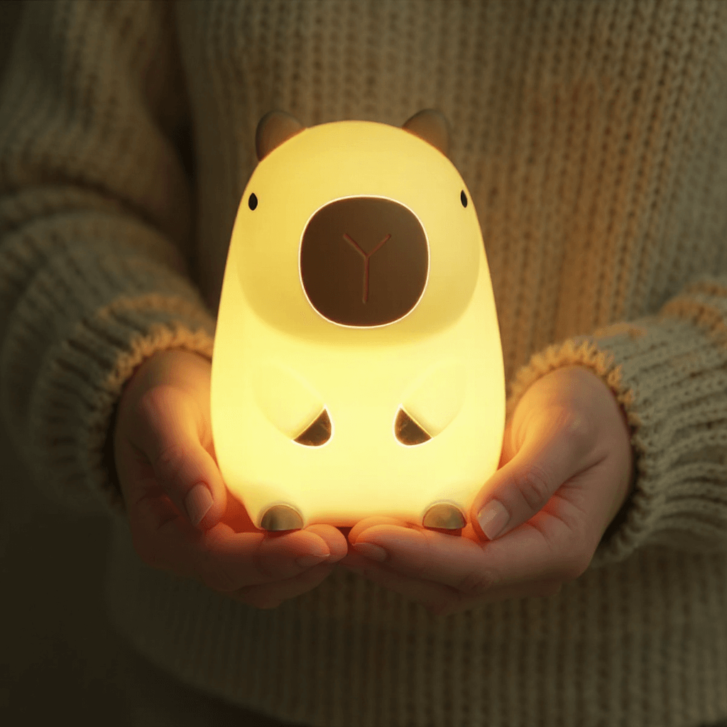 LunaPaw™ Squishy Night Light — Wrap Your Nights in Soothing Warmth and Playful Comfort