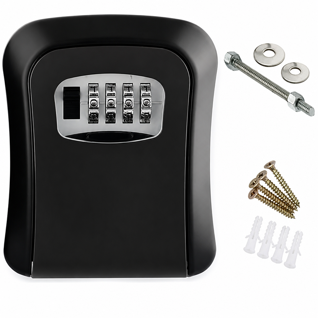 Klyvanta™ Wall-Mounted Lock Box — Take Back Control with Ironclad Key Security and Instant Access