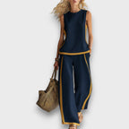 VelaAura™ Two-Piece Linen Set — Feel Fresh, Flattering, and Free All Day Long