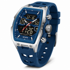 VeloQuartz™ — Own Every Second with Bold Dual-Time Precision