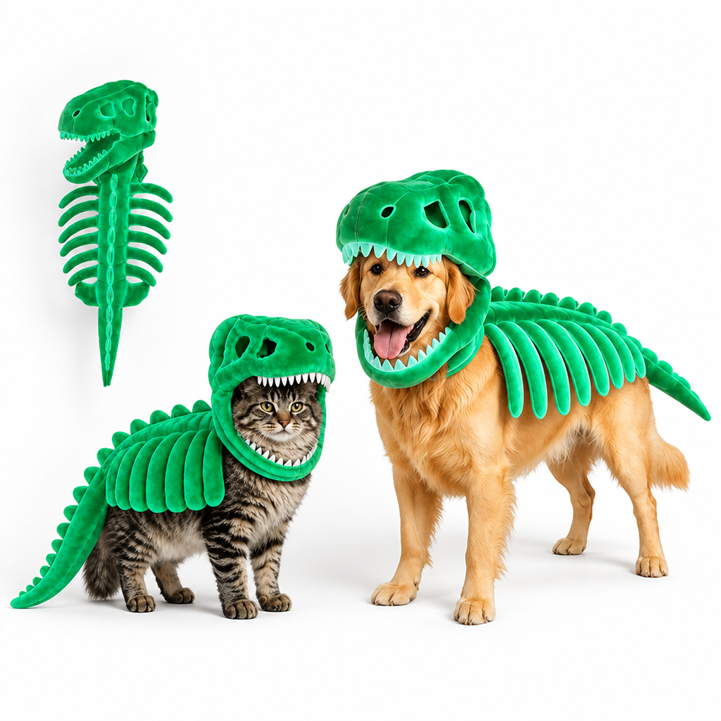 DinoGlee™ — Make Your Pup the Halloween Star in Comfy, Photo-Worthy Style