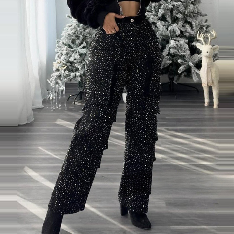 LustraLuxe™ Wide-Leg Pants — Step Into Unforgettable Shine and Cloud-Like Comfort