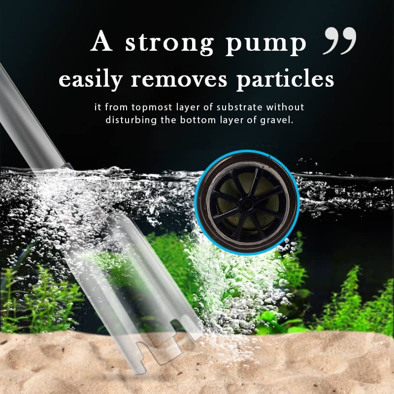 AquaPulse™ — Relax While It Powers Your Aquarium’s Deepest Clean