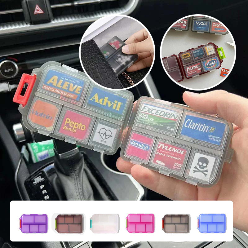 MedGuard™ Compact Pill Vault — Ultimate Pocket Power for Organized, Stress-Free Health Control