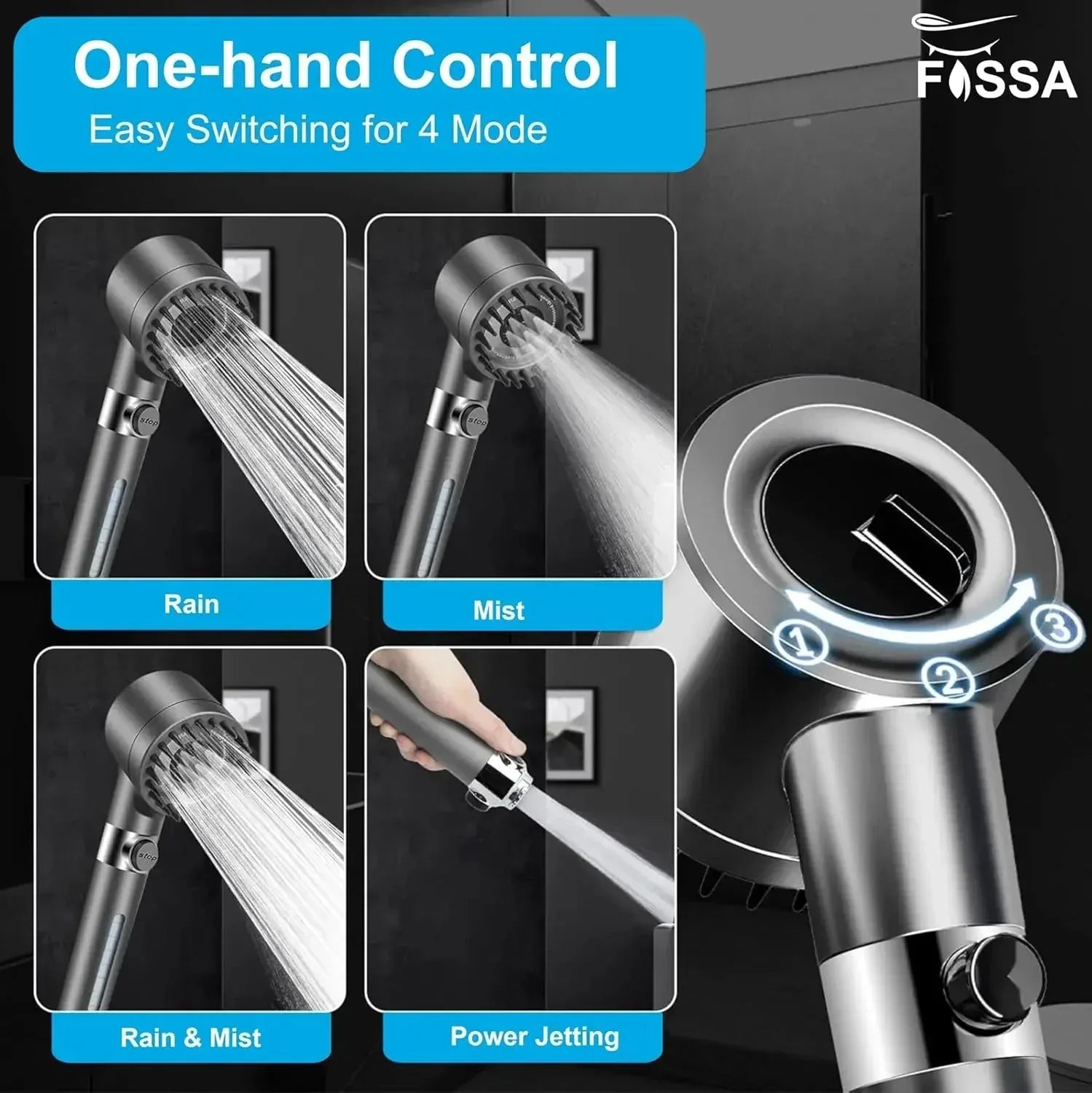 CascadeAura™ — Transform Your Shower Into a Daily Reset Button for Mind and Body
