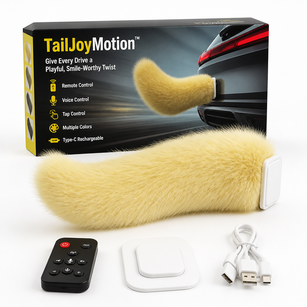 TailJoyMotion™ — Give Every Drive a Playful, Smile-Worthy Twist