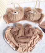 SnuggleMuse™ 4-Piece Lingerie Set — Feel Flawlessly Comfortable and Playfully Confident All Day