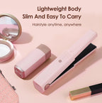 VayaGlide™ Mini Straightener — Pocket-Sized Power for Flawless Hair Anytime, Anywhere