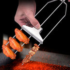 TriFlame™ Grill Skewers — Master Every BBQ With Juicy, Even-Cooked Perfection