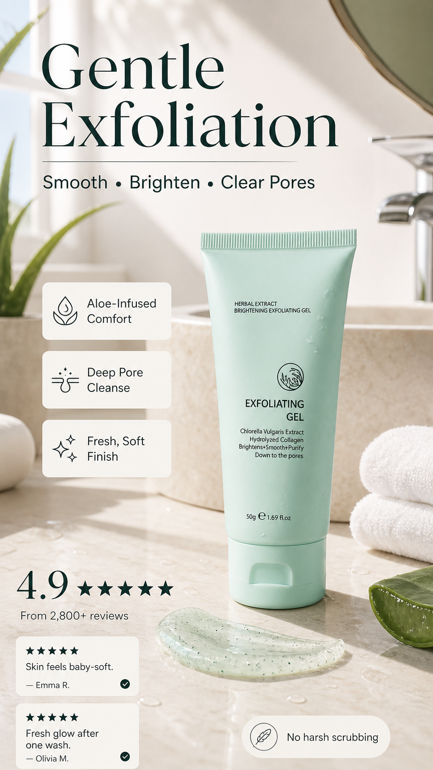BotaniLuxe™ Herbal Brightening Gel — Unlock Soft, Radiant Skin That Turns Heads Every Day