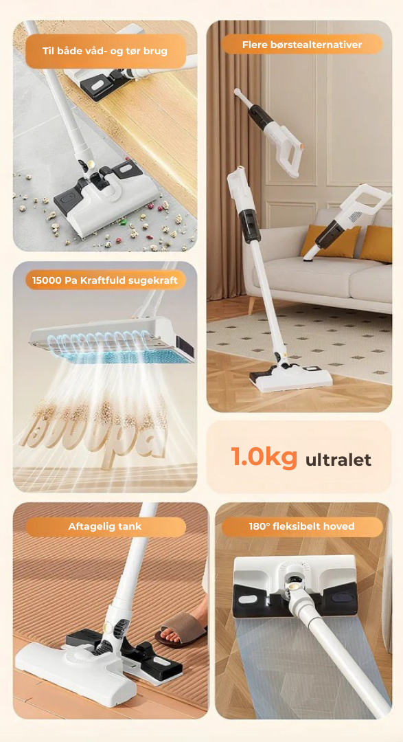 VersaClean™ — Powerfully Light Cleaning That Makes Your Home Shine and Your Heart Smile