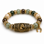 IronSpirit™ Crystal Bracelet — Ignite Your Inner Warrior with Every Powerful Bead