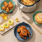 CrispEase™ Air Fryer Trays — Cook Crispy Meals and Skip the Scrubbing Nightmare