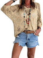 LunaWeave™ Crochet Top — Feel Fresh, Flawless, and Fierce All Day Long