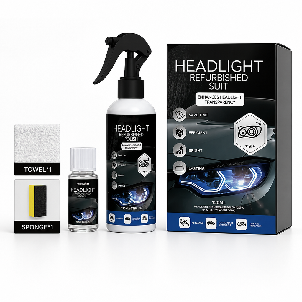 Luminexion™ — Instantly Restore Headlights to Brilliant, Showroom Shine