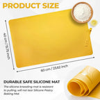 MaxPrep™ Giant Silicone Mat — Turn Baking Chaos Into Effortless, Mess-Free Magic
