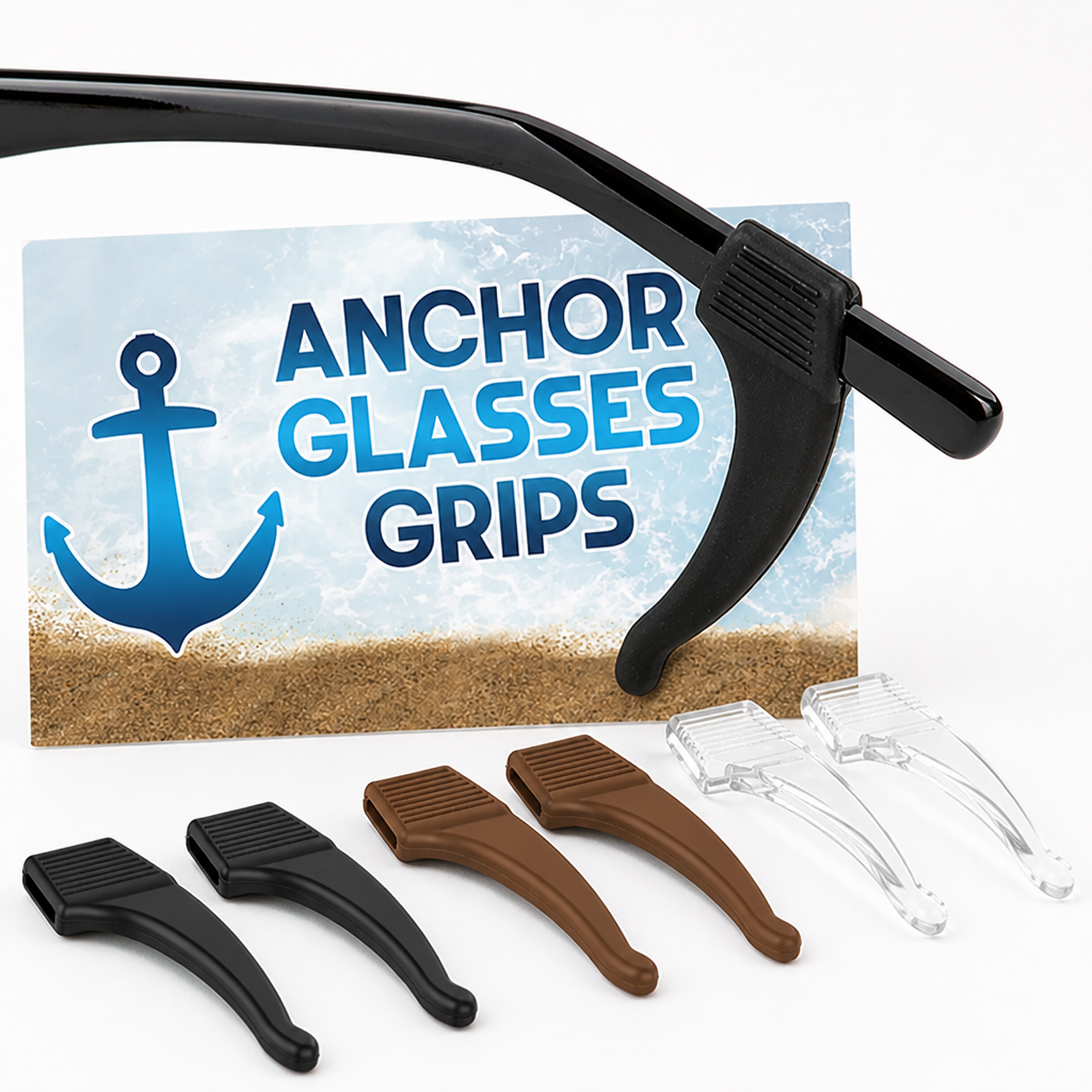 GripGuard™ — Keep Your Glasses Locked, Comfortable, and Forgettable All Day Long