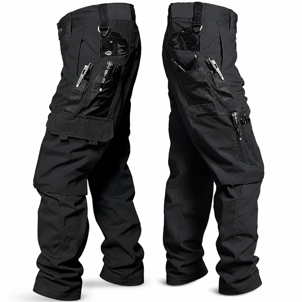 Waterproof Work & Trail Cargo Pants™ — Stay Dry, Loaded, and Unstoppable All Day Long