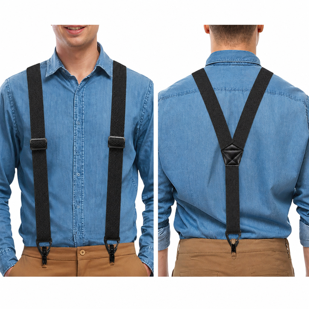 VeroStrap™ — Stay Comfortable and Confident with Suspenders That Never Slip or Pinch