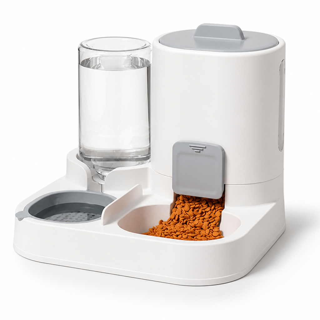 PurrEase™ — Less refilling, less mess, more time with your cat.