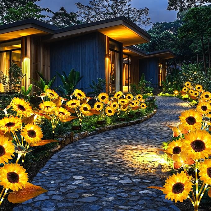 LumiSunray™ — Ignite Your Nights with Effortless, Lasting Garden Magic