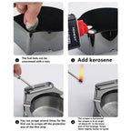 VestaFlame™ — Elevate Every Smoke Break with Sleek, Mess-Free Convenience