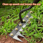 IronRoot™ 2-Piece Metal Weed Rake Set — Turn Backbreaking Garden Work into Effortless, Precise Power
