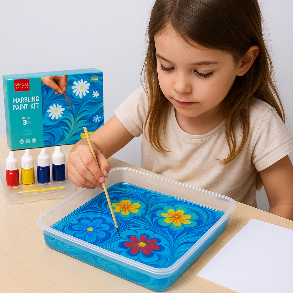 ColorSplash™ Water Marble Kit — Ignite Your Child’s Creativity with Every Mesmerizing Swirl