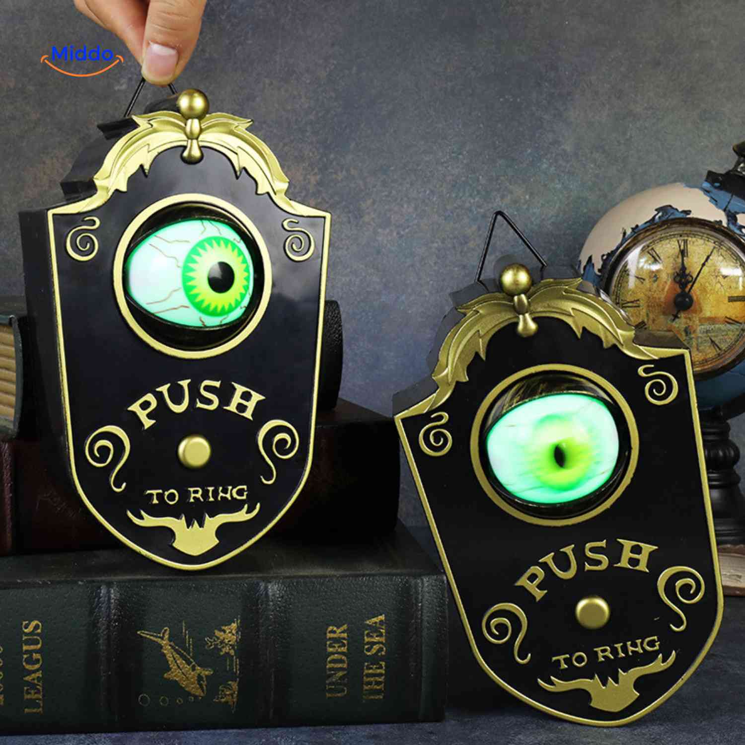 NightSight™ Doorbell — Captivate and Terrify Every Visitor with a Living, Glowing Eye