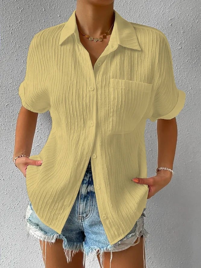 LuxeAura™ Blouse — Wrap Yourself in Flattering Comfort and Timeless Confidence