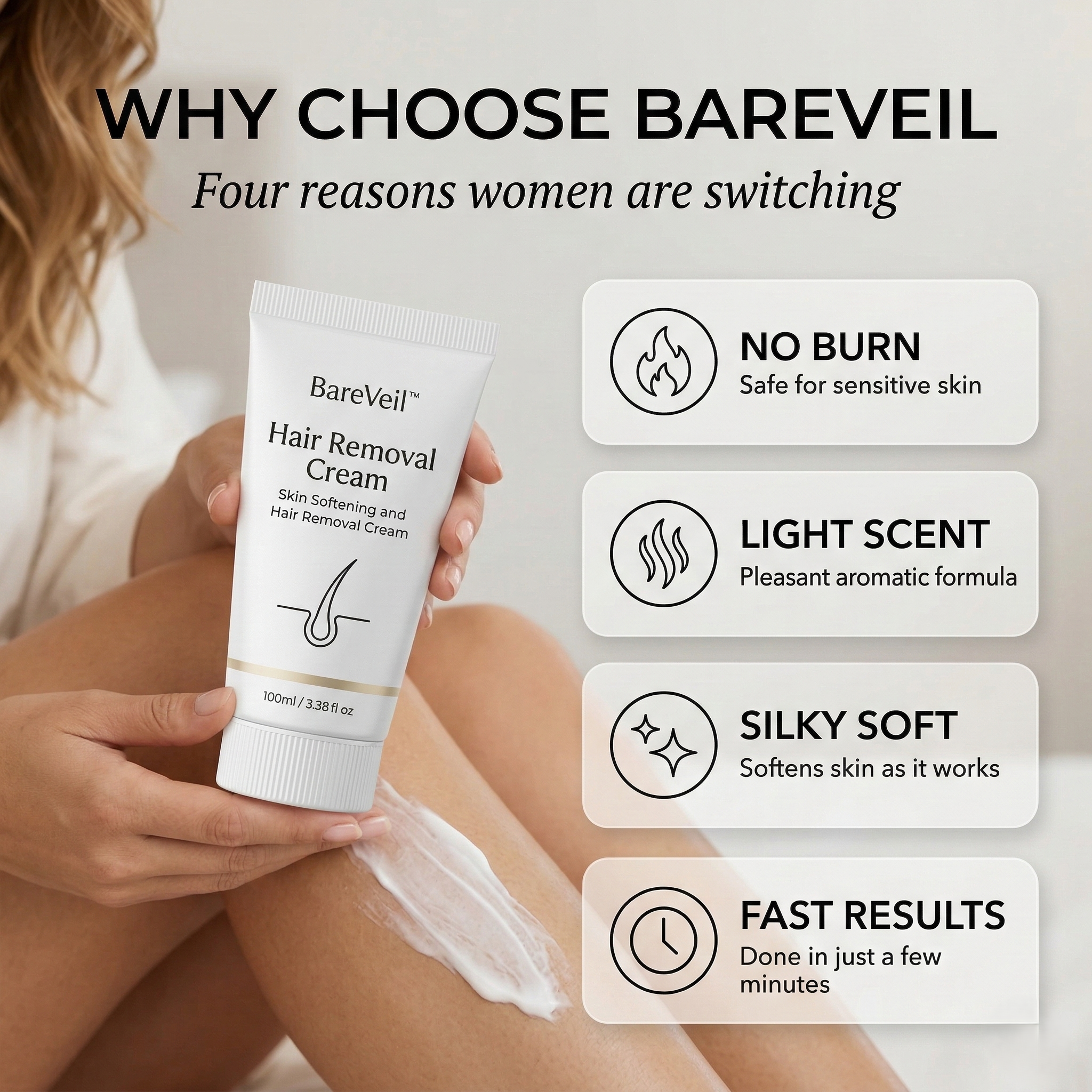 SilkEssence™ — Experience Gentle, Stunningly Smooth Skin Without Irritation or Fuss