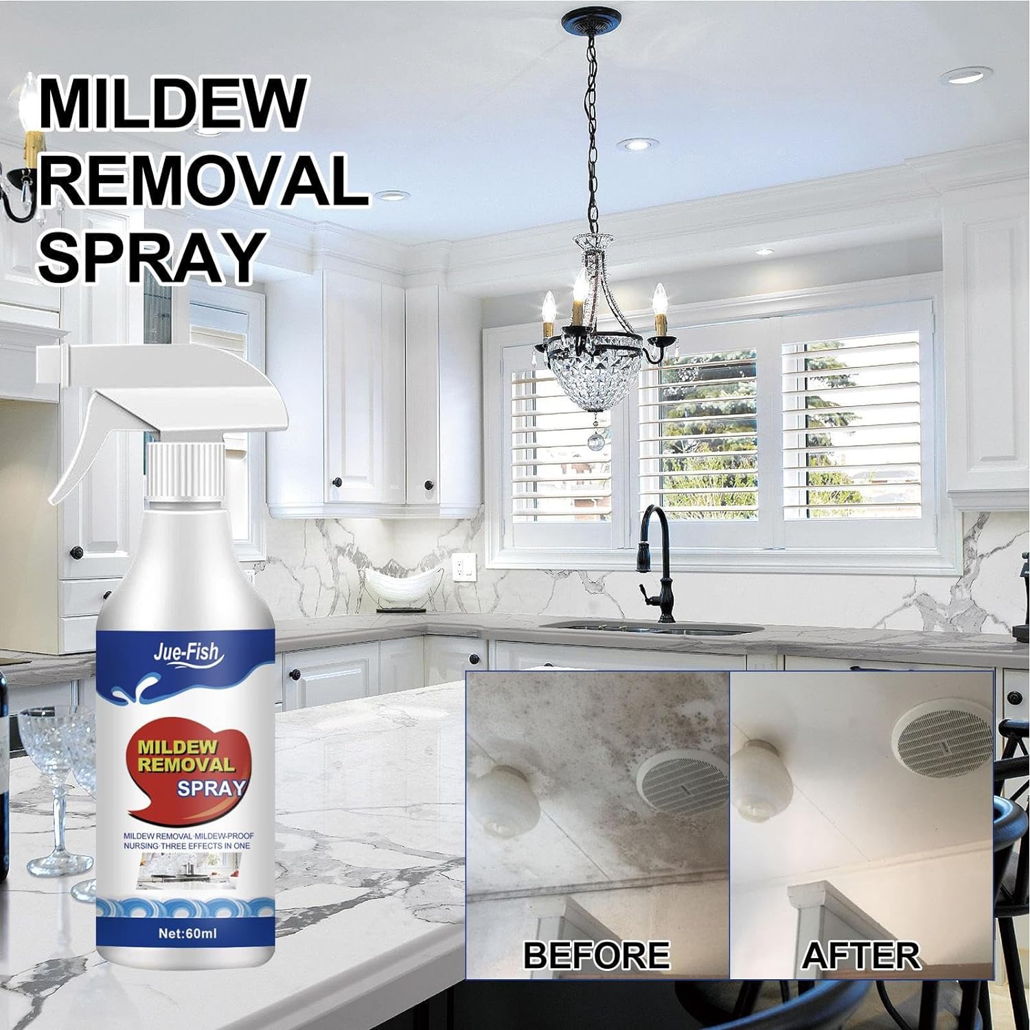 RapidClean™ MildewAway — Effortless Spray-On Power That Revives Every Surface Instantly