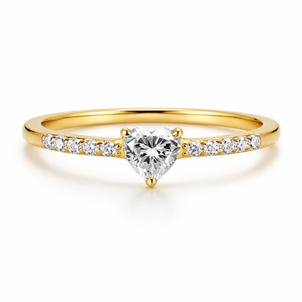 LumaHeart™ Halo Ring Set — Ignite Passion with Every Sparkling Glance