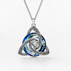 VitaLuxe™ Birthstone Knot Necklace — Carry Ancient Strength and Soulful Love Wherever You Go