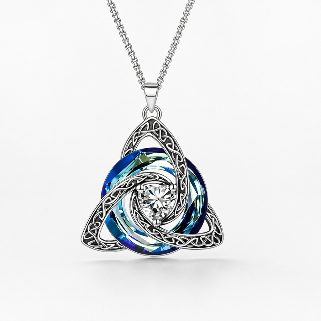 VitaLuxe™ Birthstone Knot Necklace — Carry Ancient Strength and Soulful Love Wherever You Go