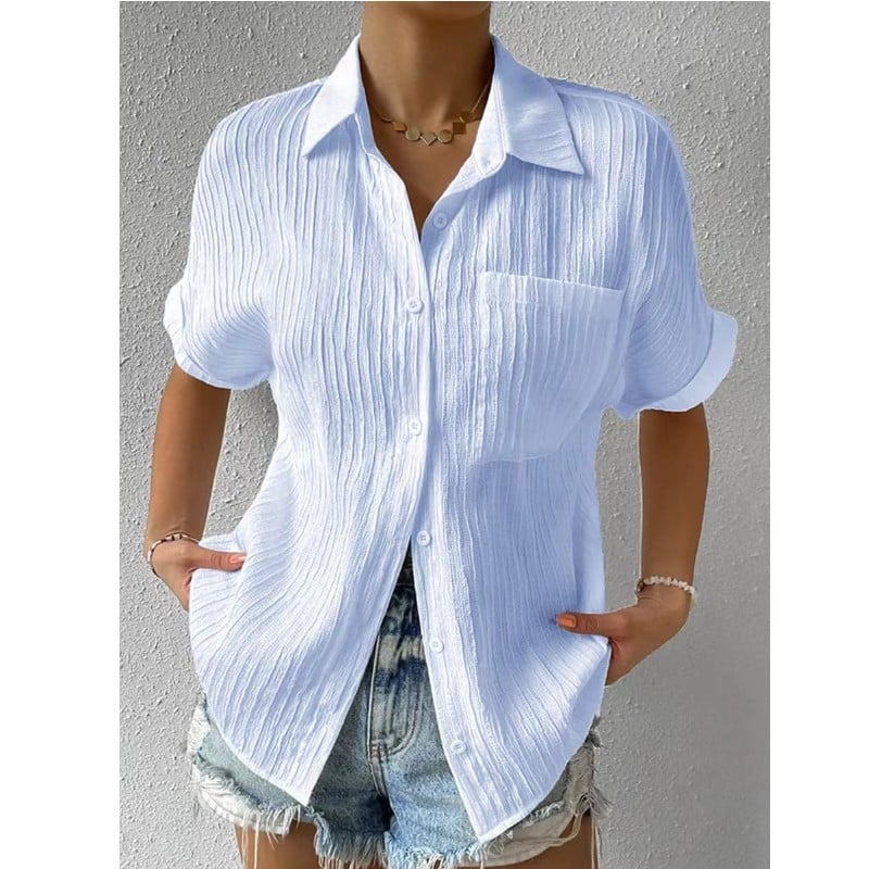 LuxeAura™ Blouse — Wrap Yourself in Flattering Comfort and Timeless Confidence
