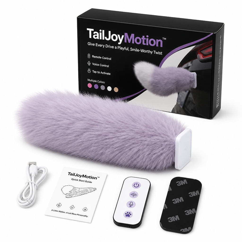 TailJoyMotion™ — Give Every Drive a Playful, Smile-Worthy Twist
