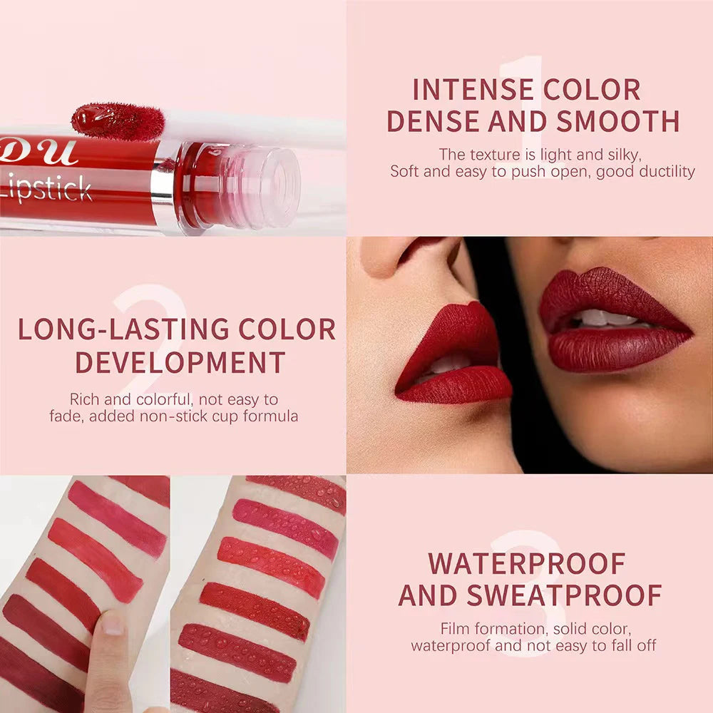 VeluraMatte™ — Unstoppable Lips That Stay Bold and Beautiful All Day