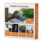 Magnetic Window Camera™ — Instantly See and Protect What Matters Most, Day and Night