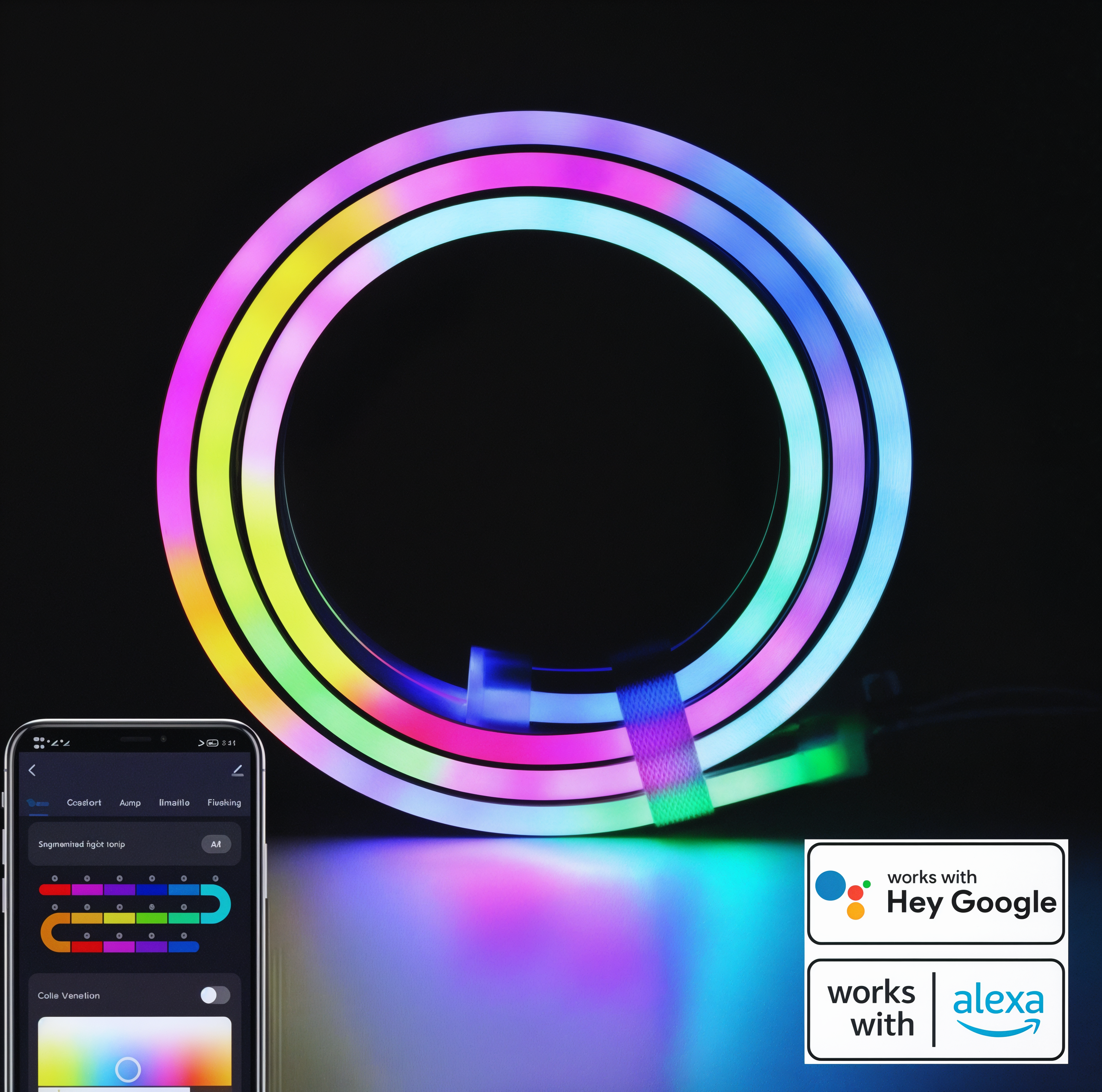 AuraBeam™ — Wrap Your World in Soothing Color and Instant Calm