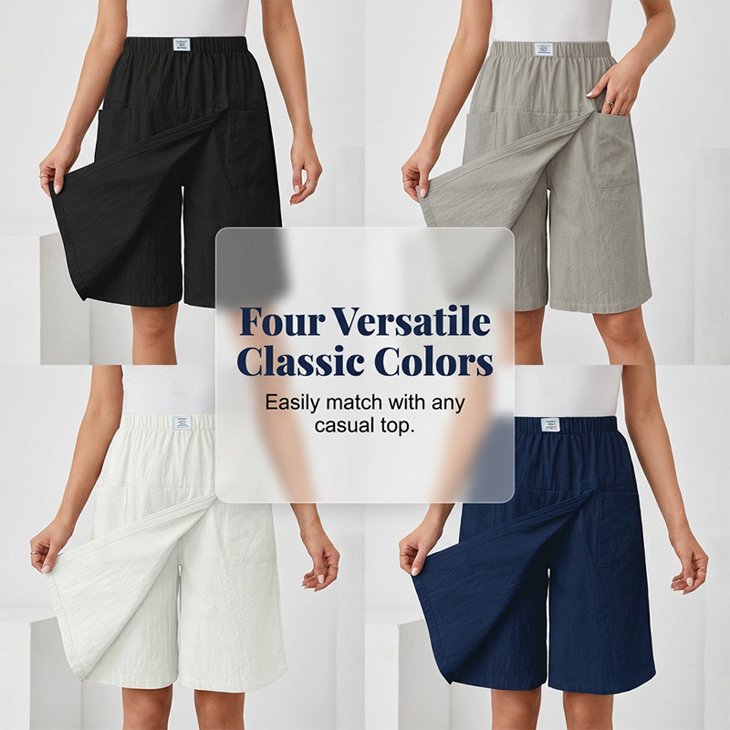 ViraLuxe™ Wrap Skort — Move Freely, Feel Confident, Stay Cool All Day