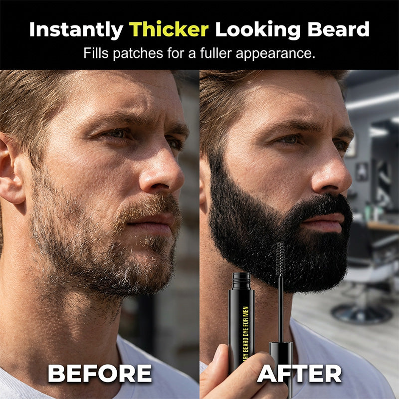 BoldVanta™ Beard & Brow Tint — Instantly Command Respect with a Bold, Fuller Look