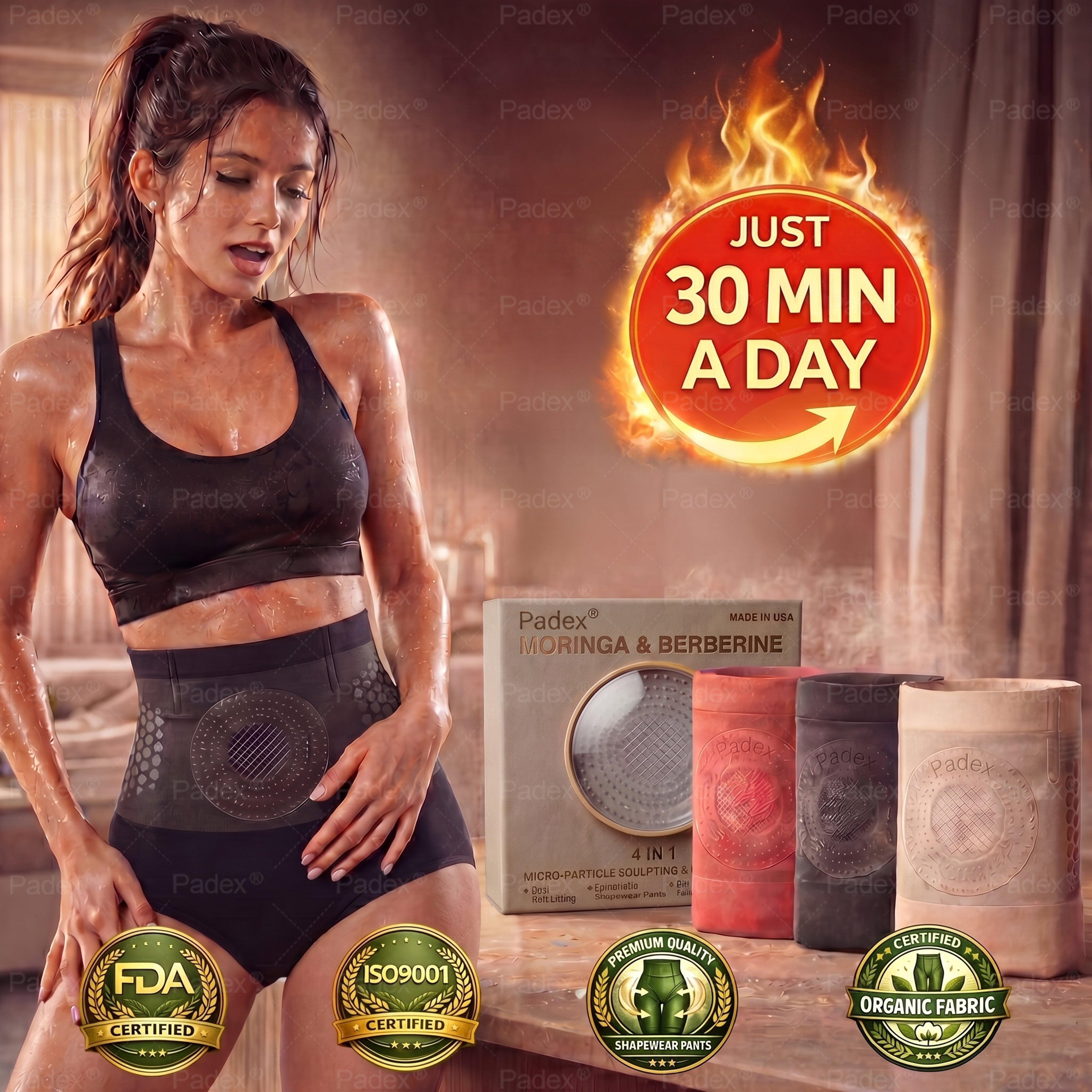 VeroTone™ Sculpting Shorts — Melt Fat and Reveal Your Confident, Tighter Shape Every Day