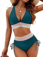 VivaLuxe™ High Waisted Sculpting Bikini Set — Command Every Curve with Confidence and Irresistible Lift
