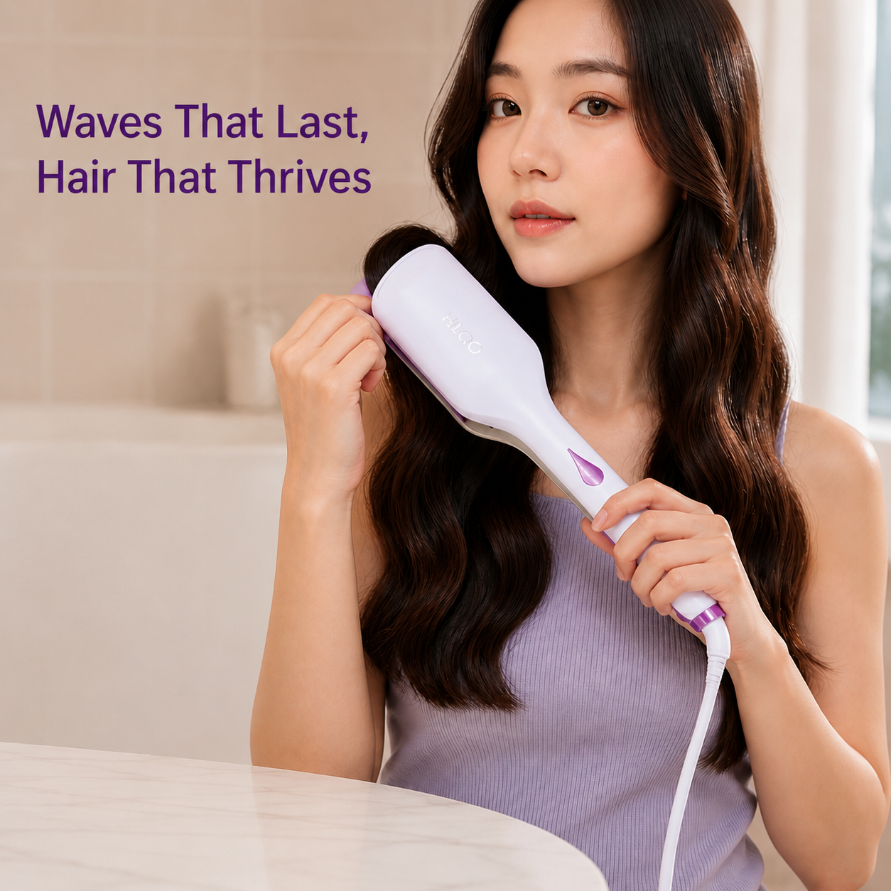 WaveLuxe™ — Effortless Waves That Boost Your Confidence and Protect Your Hair All Day