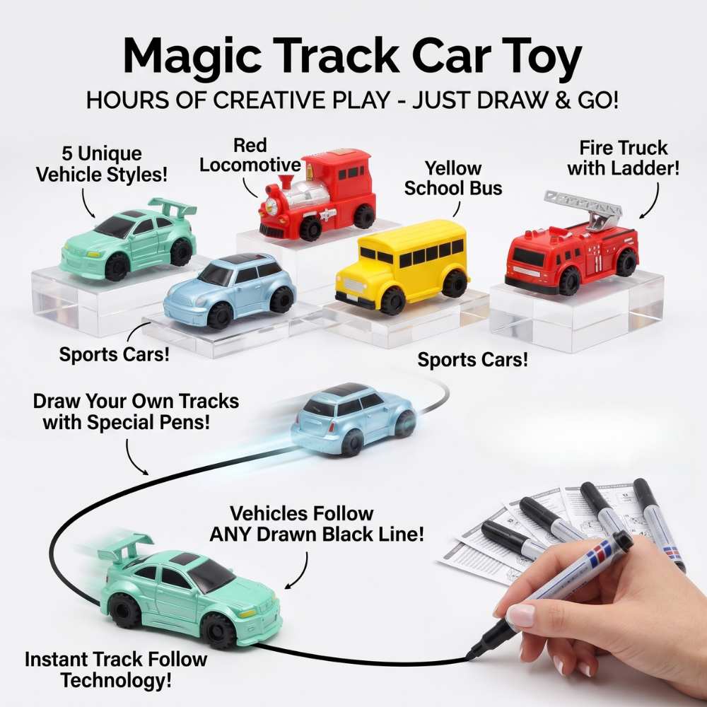TraceRacer™ — Ignite Your Child’s Creativity and Calm in Every Playful Ride