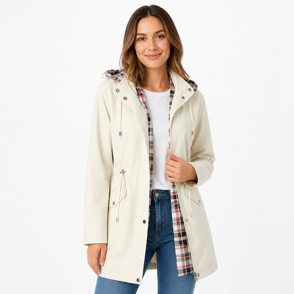 Rainara™ — Feel Unstoppable in Every Drop with Flattering, Featherlight Weatherproof Style
