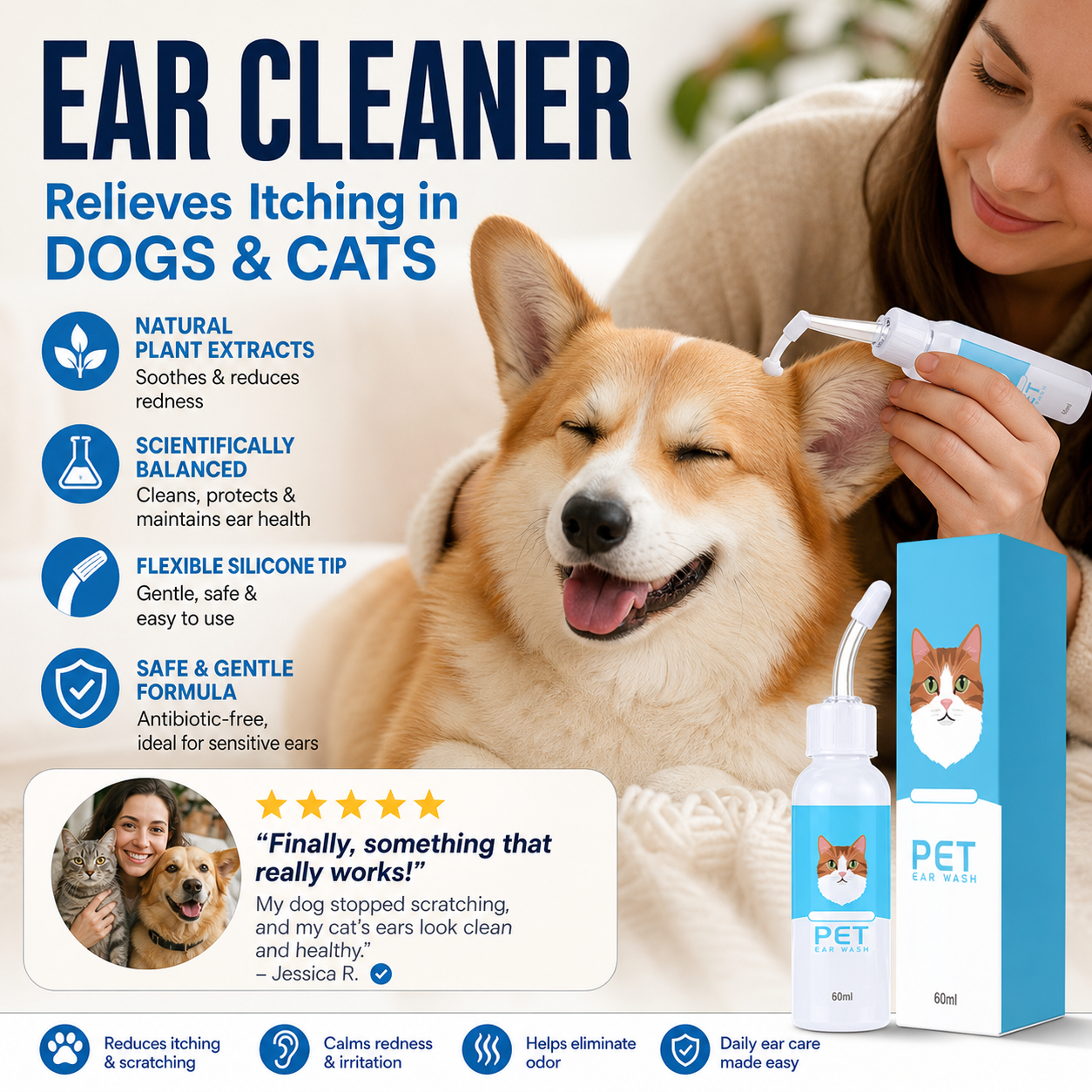 SereniPaw™ — Stop the Scratching and See Your Pet Smile Again