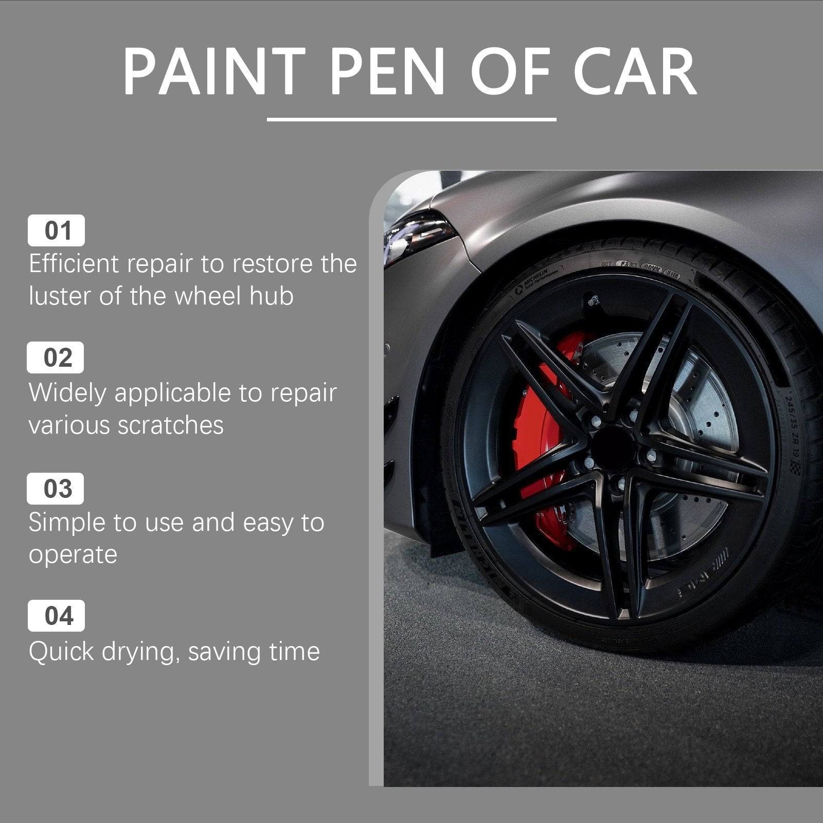 RevitaShield™ Scratch Repair Pen — Instantly Transform Scratched Rims into Showroom Shine